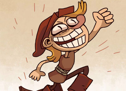 Гра Троллфейсы в казках