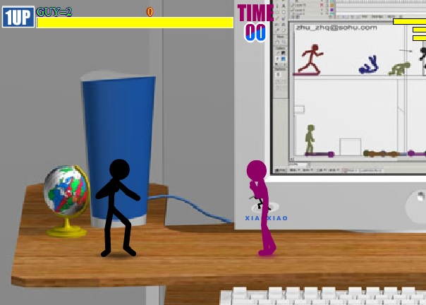 Гра Стикмен: бійка на кулаках