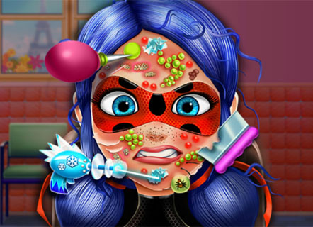 Гра У Леді Баг проблеми з шкірою