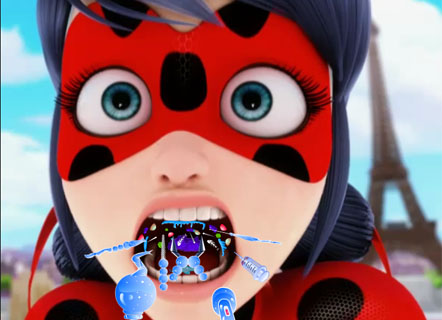 Гра У Леді Баг горло заболіло