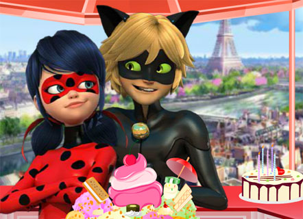 Гра Леді Баг і Супер Кіт у ресторані