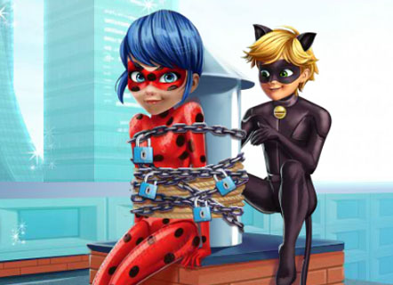 Гра Супер Кіт рятує Леді Баг - грати онлайн безкоштовно для дівчаток