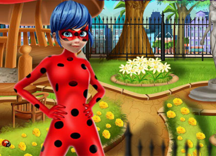 Гра Пригода Леді Баг і Супер Кота в саду