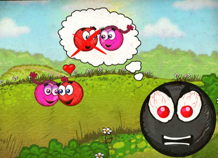 Гра Червону кулю 3 - грати онлайн безкоштовно