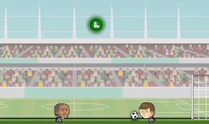 Гра Футбол головами: чемпіонат світу - грати онлайн безкоштовно