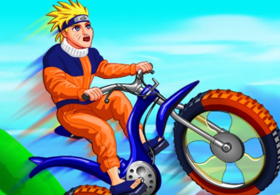 Гра Гонки Наруто на велосипеді