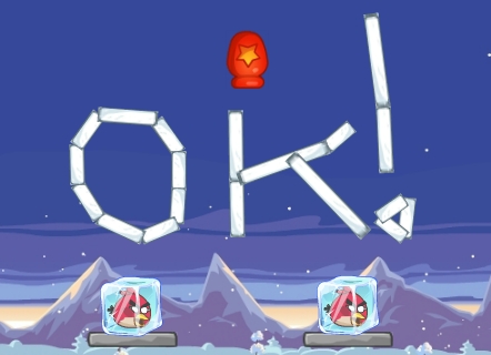 Гра Розморозь пташок Angry Birds