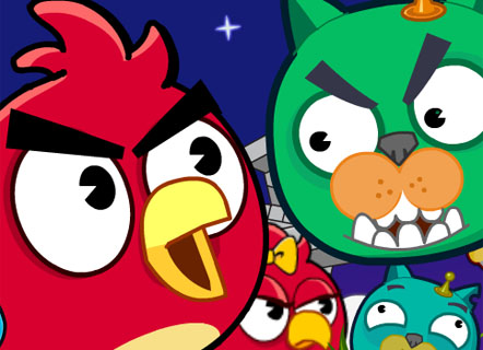 Гра Злі пташки проти агресивних котів