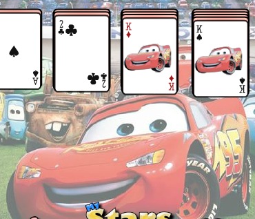 Гра Тачки розкладає пасьянс