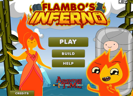 Гра Небезпечна пригода Флэймбо