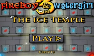 Гра Вогонь і Вода 3 в Крижаному Храмі - грати онлайн безкоштовно