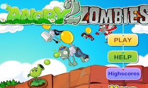 Гра Рослини проти зомбі з кульками 2