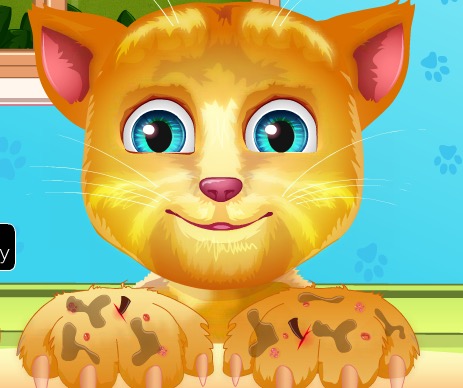 Гра Лікуємо лапи Рижиков