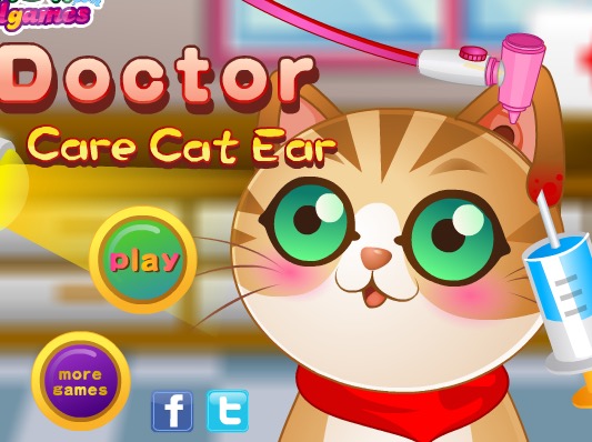 Гра Говорящий кот Том 8: відновлюємо слух