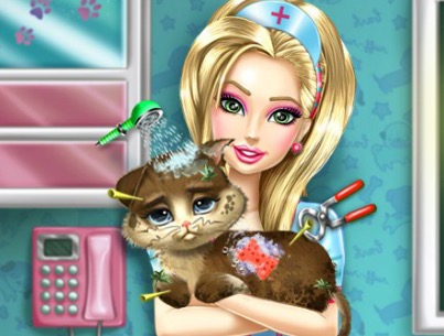 Гра Лікувати мовця кота Тома