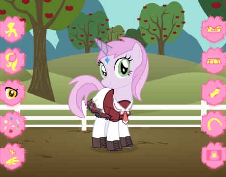 Гра одевалка Поні