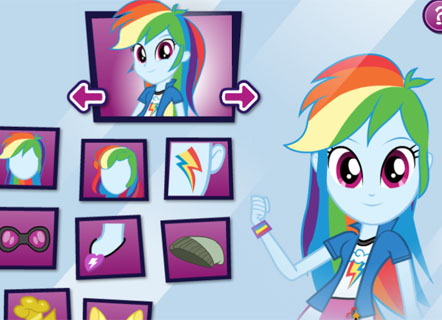 Гра Стиліст дівчат Эквестрии