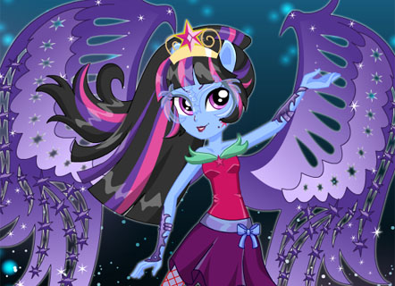 Гра Вбрання для найефектнішою дівчата Эквестрии