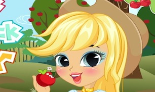 Гра Эпплджек Дівчина Эквестрии