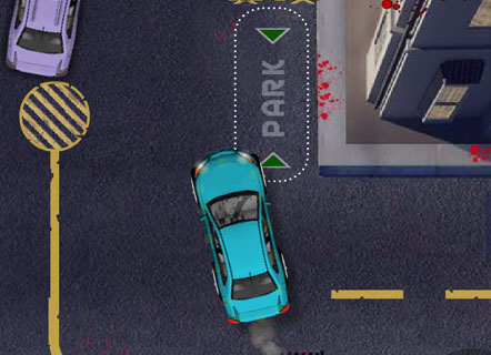 Гра Парковка в Зомбиленде