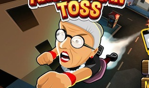 Гра Скажена баба втекла з психлікарні 5: політ на місяць