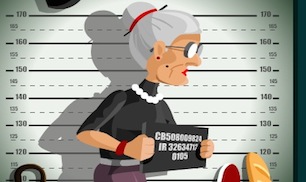 Гра Скажена баба втекла з психлікарні 4: вибиваємо гроші