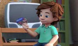 Гра Пазл з Фиксиками: Дім Дімич грає