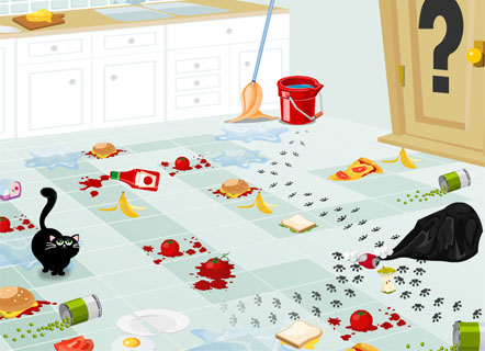 Гра Пригоди Гармата на кухні