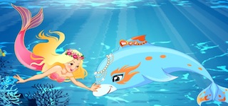 Гра Плаваємо з русалонькою
