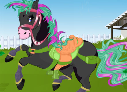 Гра Створи красиву конячку