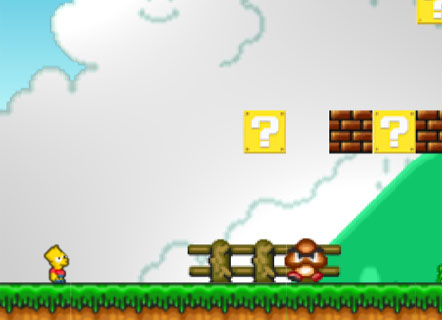 Гра Сімпсони в світі Маріо