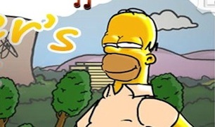 Гра Сімпсони збирають пончики