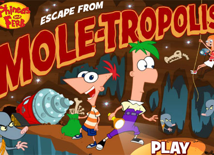 Гра Втеча з міста кротовьего