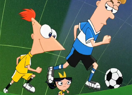 Гра Фінес і Ферб: Футбольне подорож