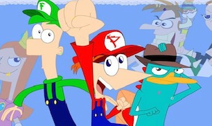 Гра Фінес і Ферб шукають цифри