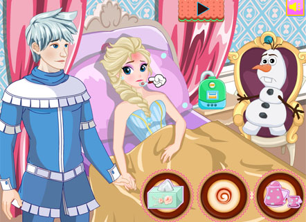 Гра Холодне серце: Ельза отруїлася