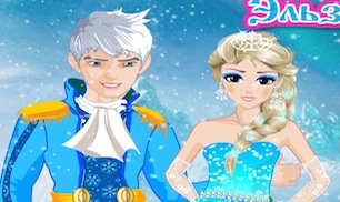 Гра Холодне серце: одевалка Ельзи - грати онлайн безкоштовно