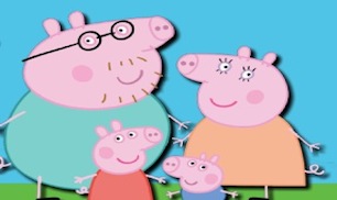 Гра Три навряд зі Свинкою Пеппой