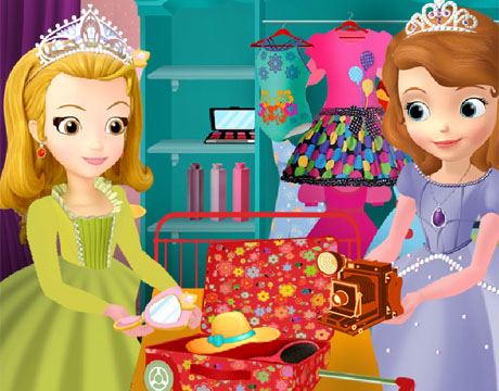 Гра Принцеса Софія і Ембер їдуть на курорт