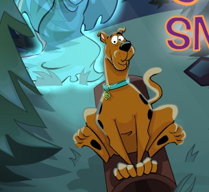 Гра Скубі Ду катається на колоді