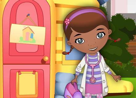 Гра Одевалка доктора Плюшевою