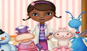 Гра Доктор Плюшева лікує друзів