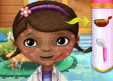 Гра Доктор Плюшева: косметичні процедури