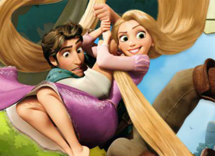 Гра Бродилка Рапунцель і Флінна