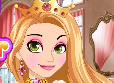 Гра Рапунцель робить макіяж