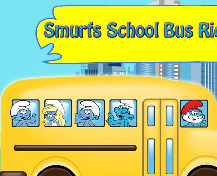 Гра Автобус з Смурфиками