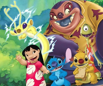 Гра Розмальовка Ліло і стіч