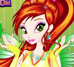 Гра Стела з Вінкс миє голову