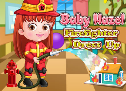 Гра Одевалка дівчинки пожежної