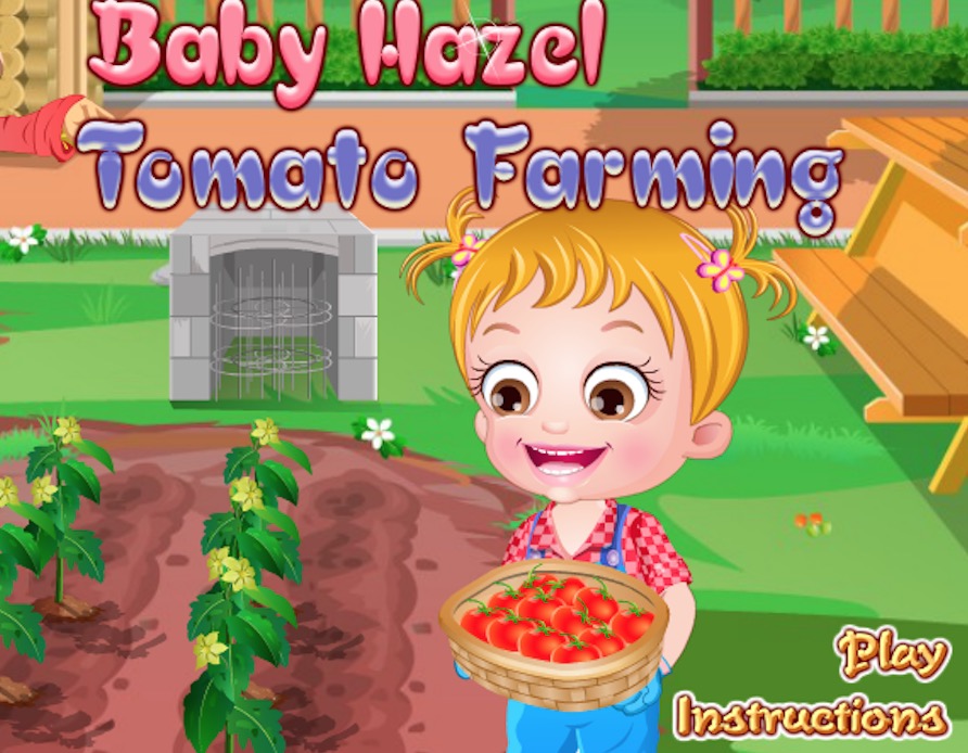 Гра Мала Хейзел садить томати